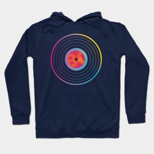 Retro Vinyl Record Hoodie